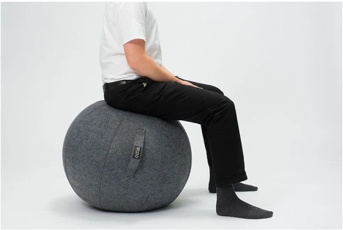 Stoo Active Ball -aktiivipallo, tummanharmaa, Ø65 cm