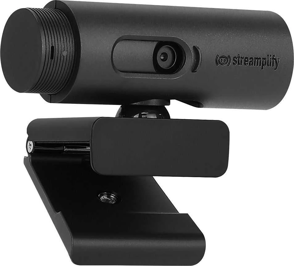 „Streamplify CAM“ srautinio perdavimo internetinė kamera, „Full HD“, 60 Hz – juodos spalvos