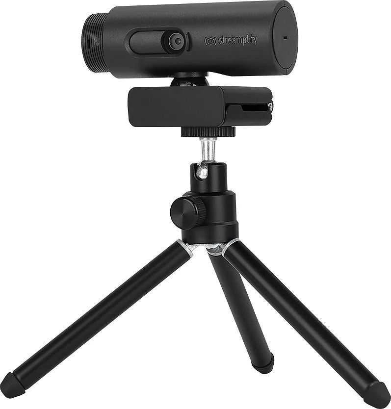 „Streamplify CAM“ srautinio perdavimo internetinė kamera, „Full HD“, 60 Hz – juodos spalvos