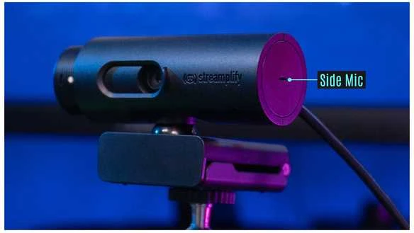 „Streamplify CAM“ srautinio perdavimo internetinė kamera, „Full HD“, 60 Hz – juodos spalvos