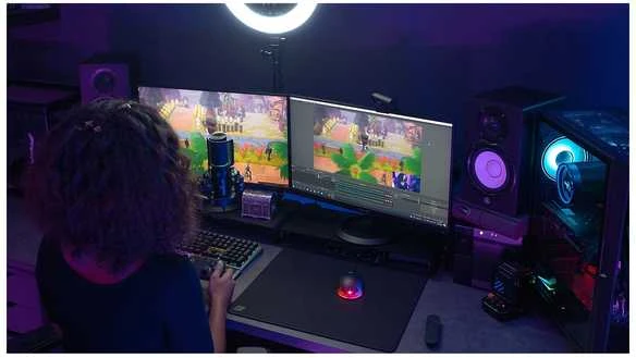 „Streamplify CAM“ srautinio perdavimo internetinė kamera, „Full HD“, 60 Hz – juodos spalvos
