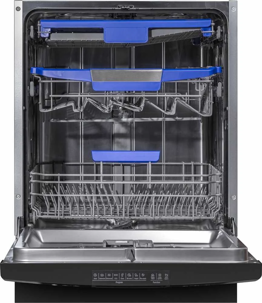 Indaplovė Klausberg Ströme DW63A03D/01BX astianpesukone, musta inox