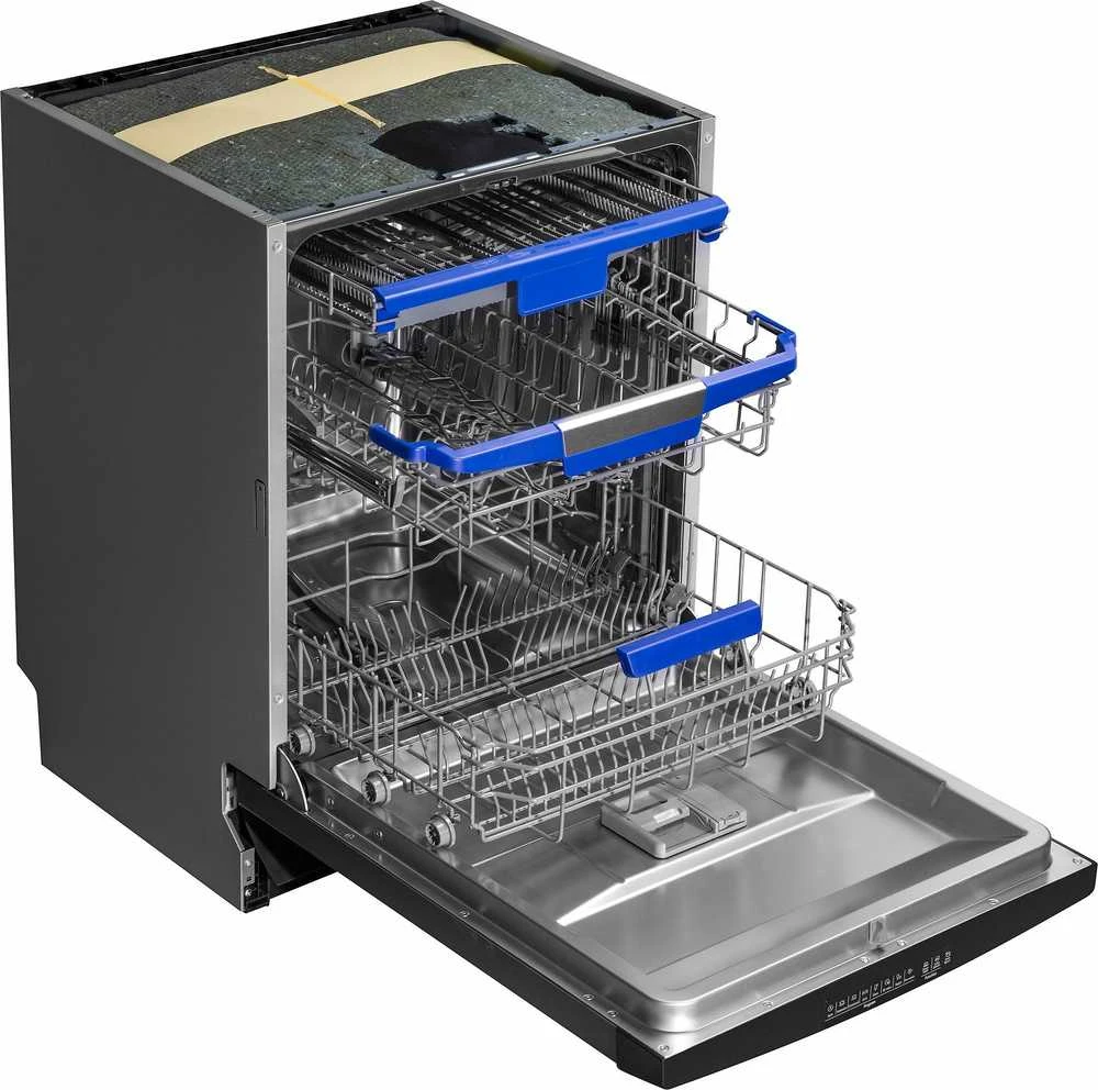 Indaplovė Klausberg Ströme DW63A03D/01BX astianpesukone, musta inox
