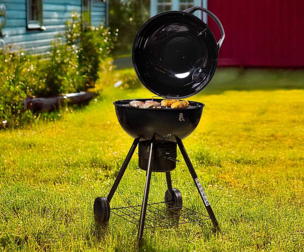 Anton Oliver Fire emaloitu hiiligrilli, 57 cm