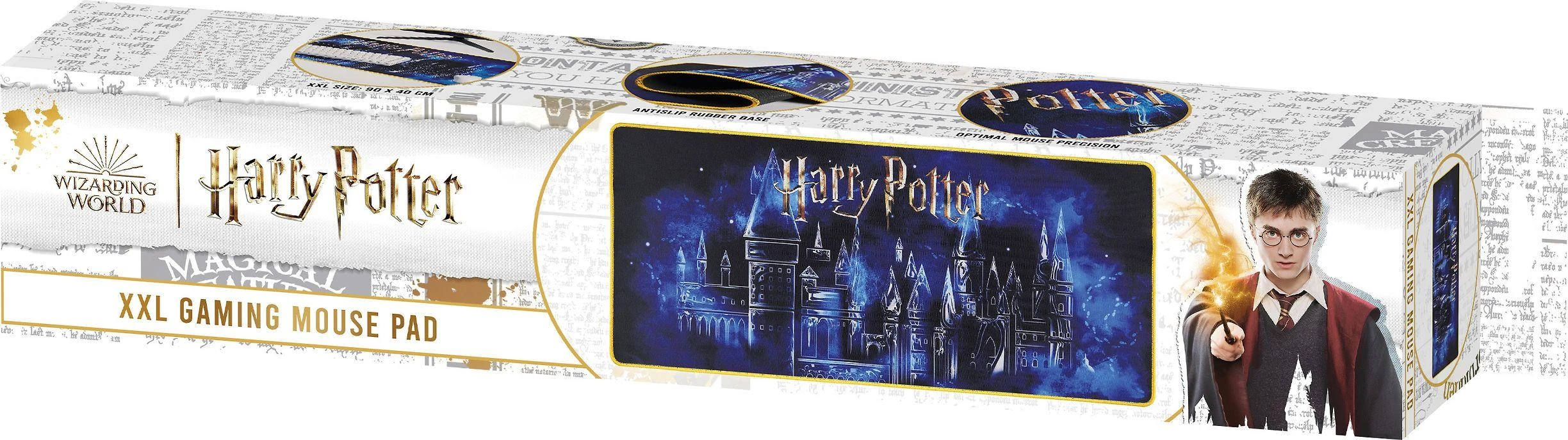Kilimėlis Subsonic Harry Potter XXL Pelės kilimėlis žaidimams 90 x 40 cm (SA5589-H1)