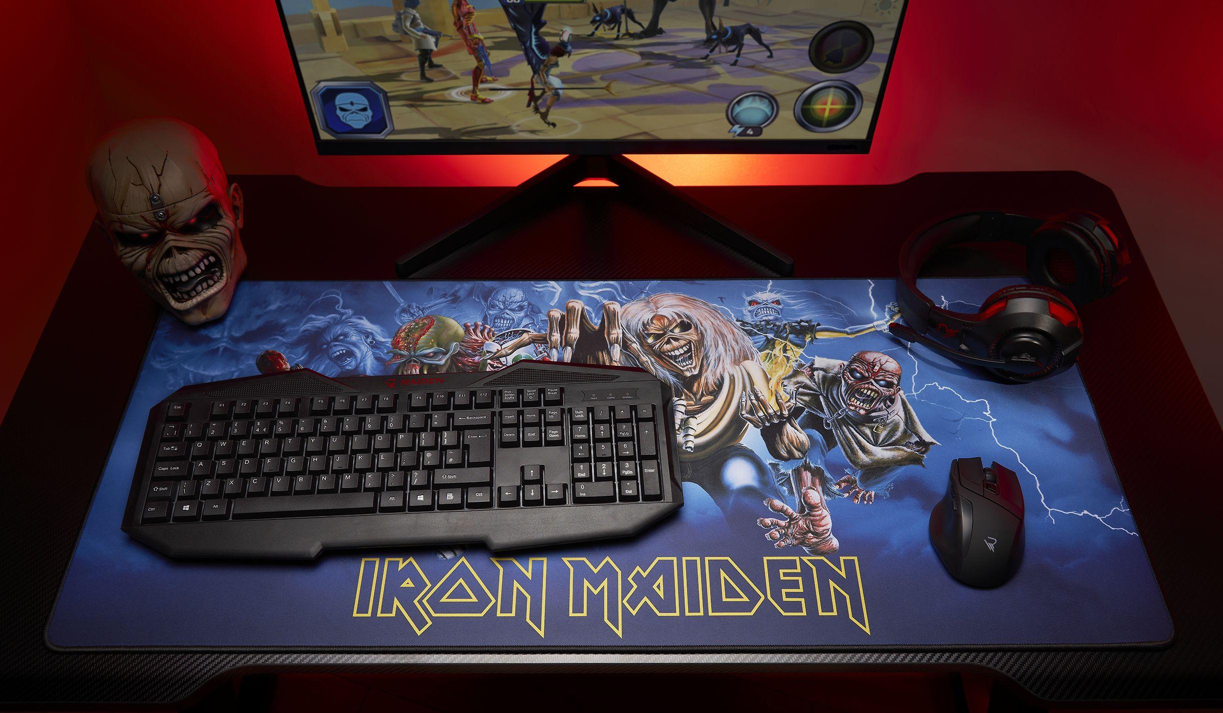 Subsonic žaidimų pelės kilimėlis XXL Iron Maiden