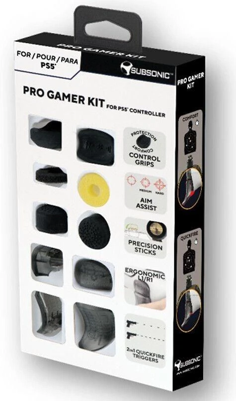 „Subsonic Pro Gamer“ rinkinys, skirtas PS5 valdikliui