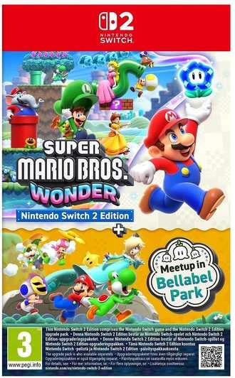 „Nintendo Super Mario Bros. Wonder“ + susitikimas Bellabelio parke („Switch 2“)
