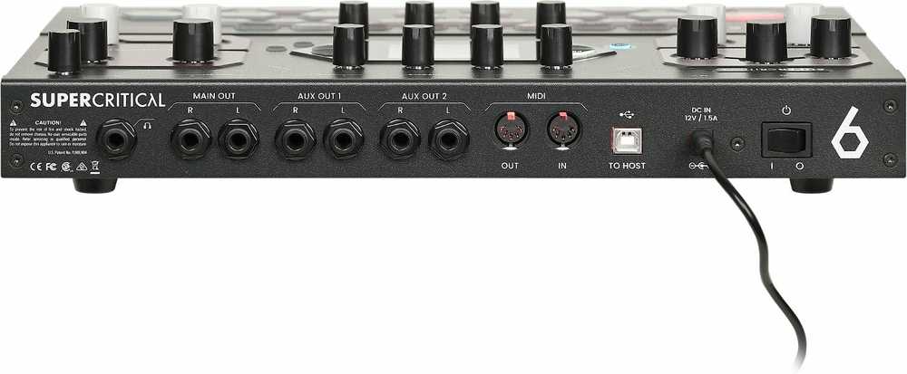 Supercritical Synthesizers Superkritinis raudonasis poslinkis 6 -sintetinis