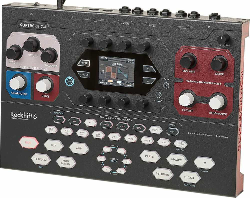 Supercritical Synthesizers Superkritinis raudonasis poslinkis 6 -sintetinis