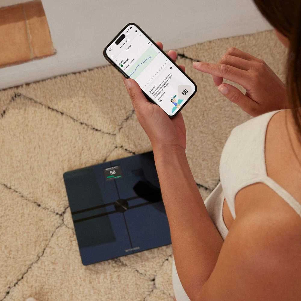 Withings Svarstyklės Body Comp - Juodos spalvos
