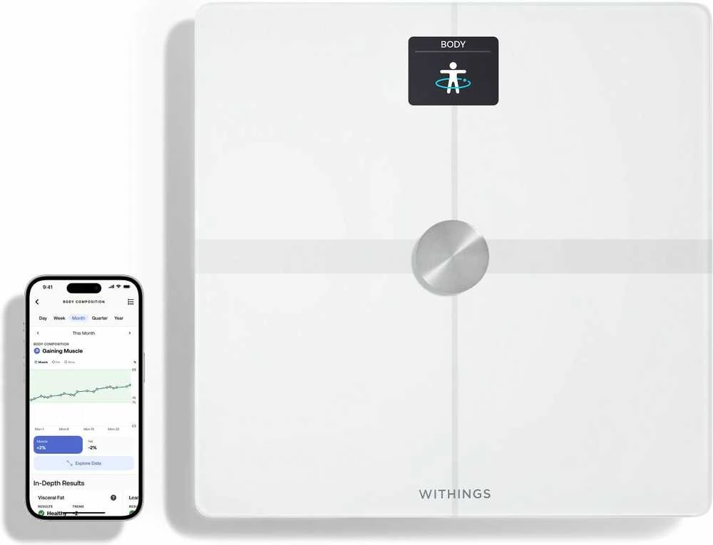Withings Body Smart svarstyklės - Baltos