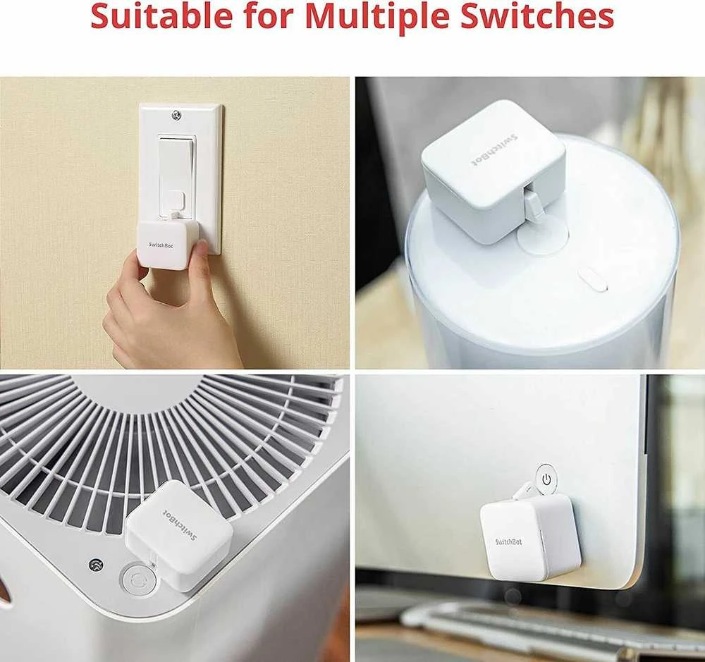 Belaidis nuotolinis jungiklis SwitchBot-S1 - baltas