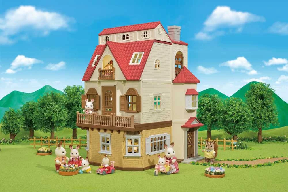 Sylvanian Families Kaimo namas su raudonu stogu