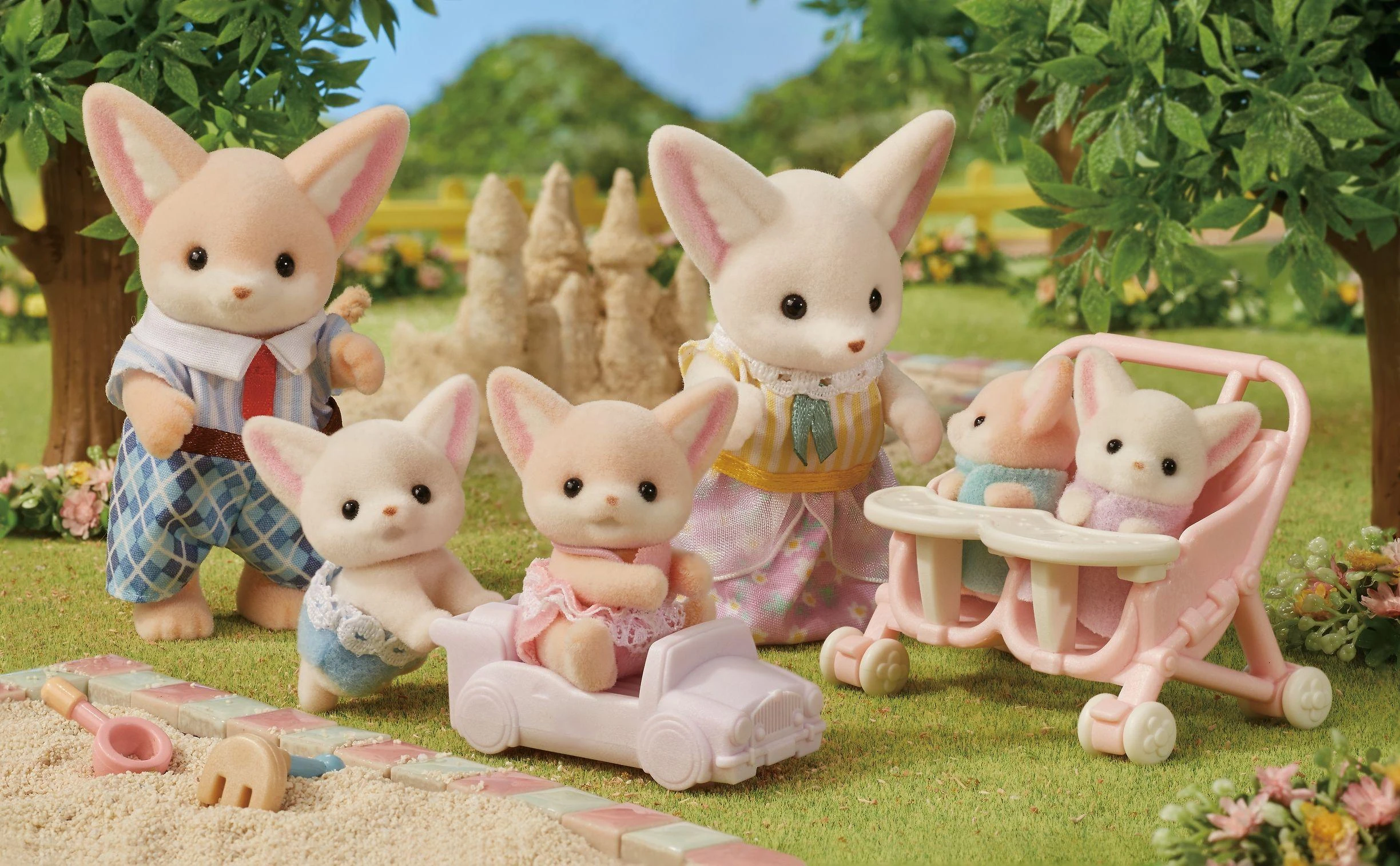 SYLVANIAN FAMILIES Fenekų šeimynėlė