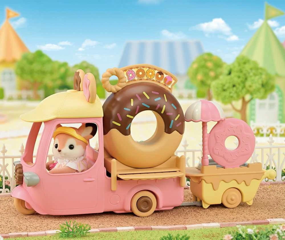 „Sylvanian Families“ – spurgų vežimėlis su padažu ir padažu – (5808)