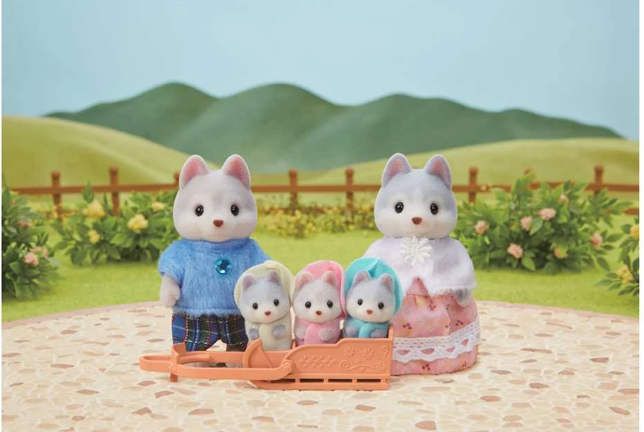 SYLVANIAN FAMILIES Haskių šeimynėlė