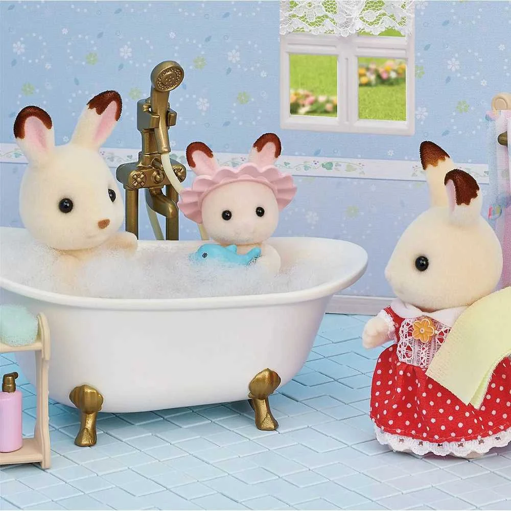 SYLVANIAN FAMILIES Rinkinys „Vonia ir dušas“