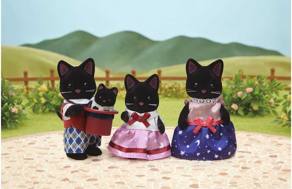 Sylvanian Families Vidurnakčio kačiukų šeimynėlė