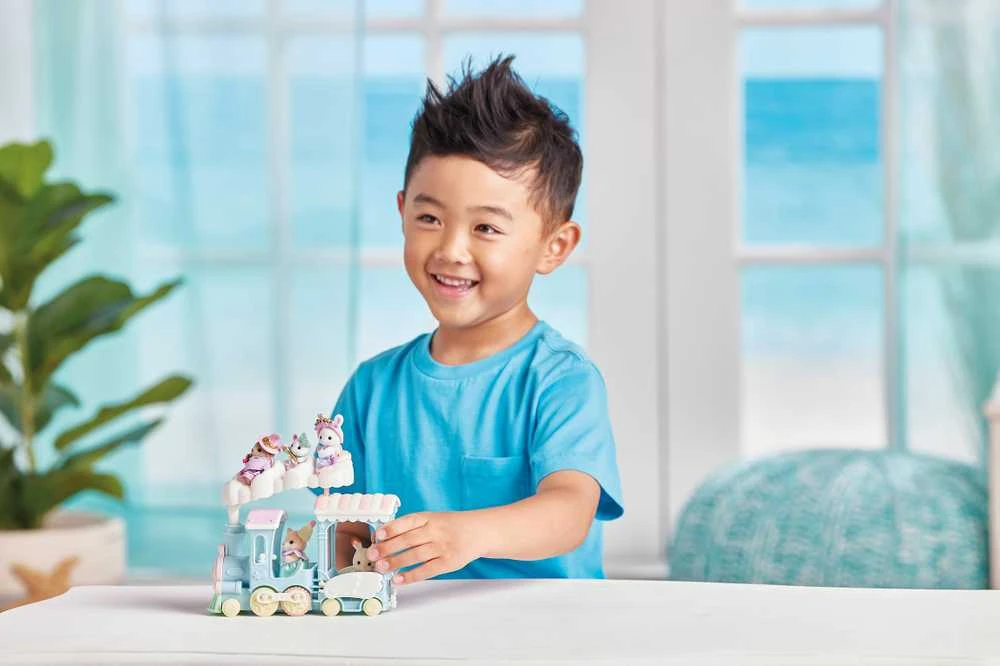 Epoch Figūrėlė spalvotas traukinukas Sylvanian Families