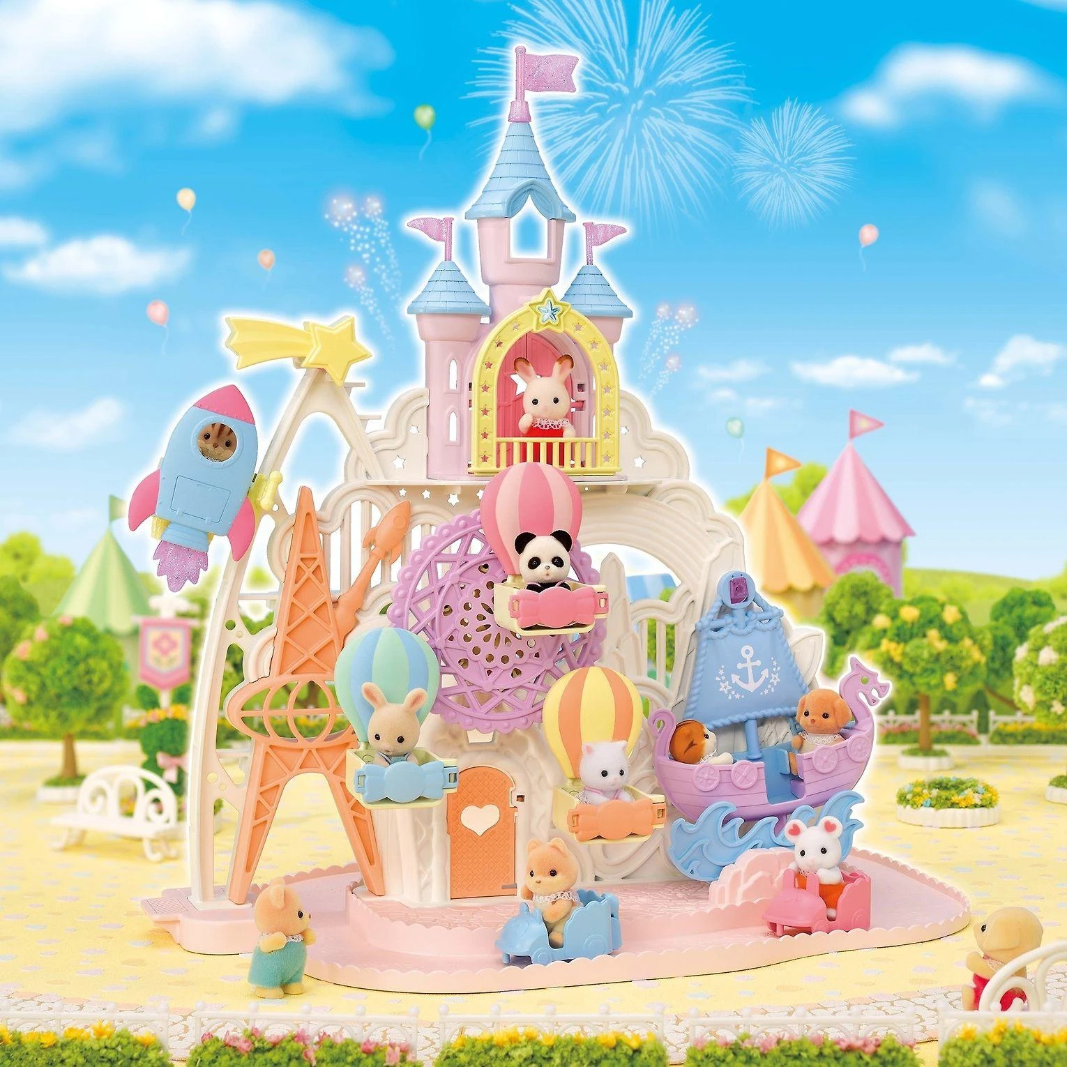Sylvanian Families Atrakcionų parkas aprašymas - Prekės nuotrauka