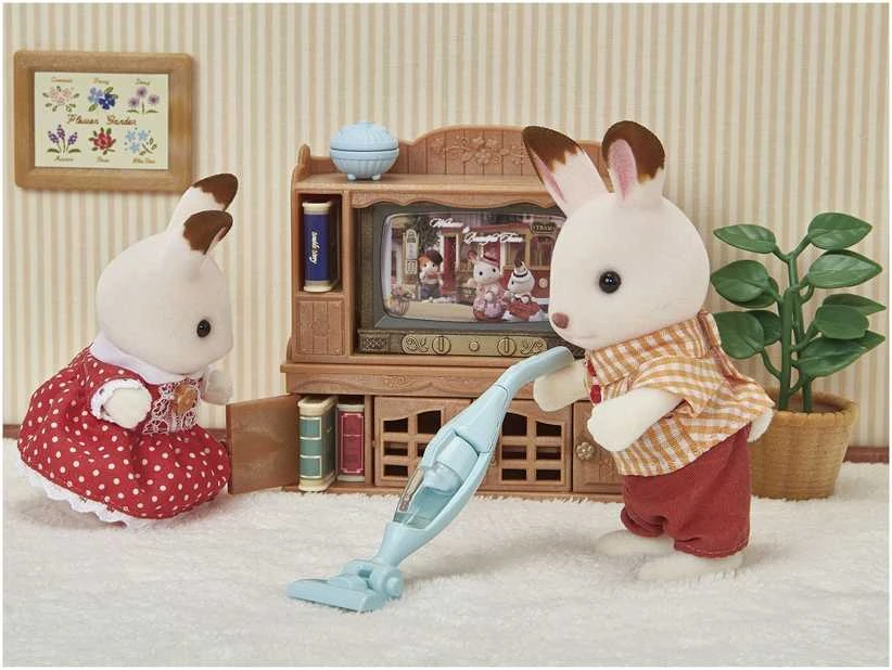 SYLVANIAN FAMILIES Skalbyklė ir dulkių siurblys