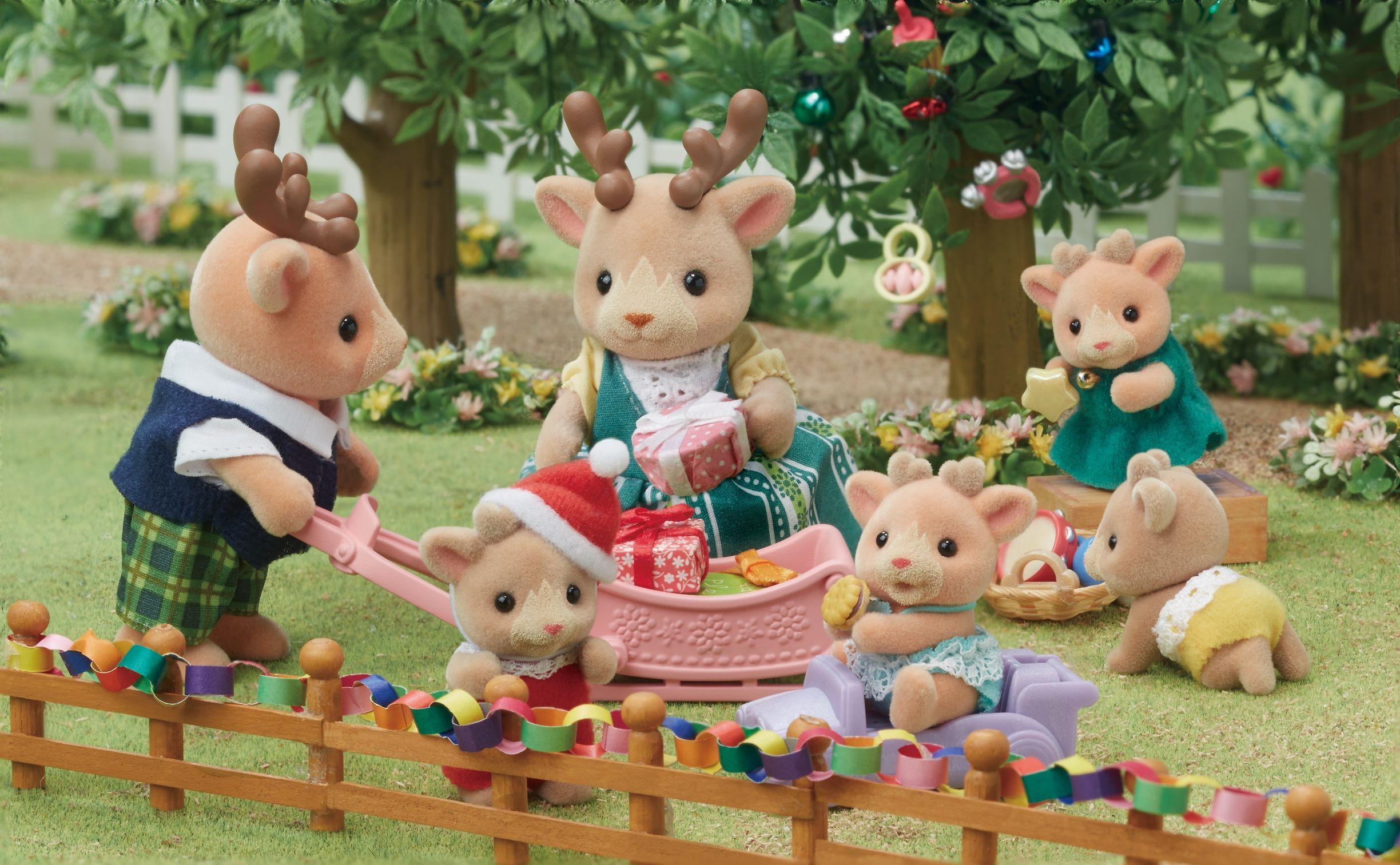 SYLVANIAN FAMILIES Elniukų šeimynėlė
