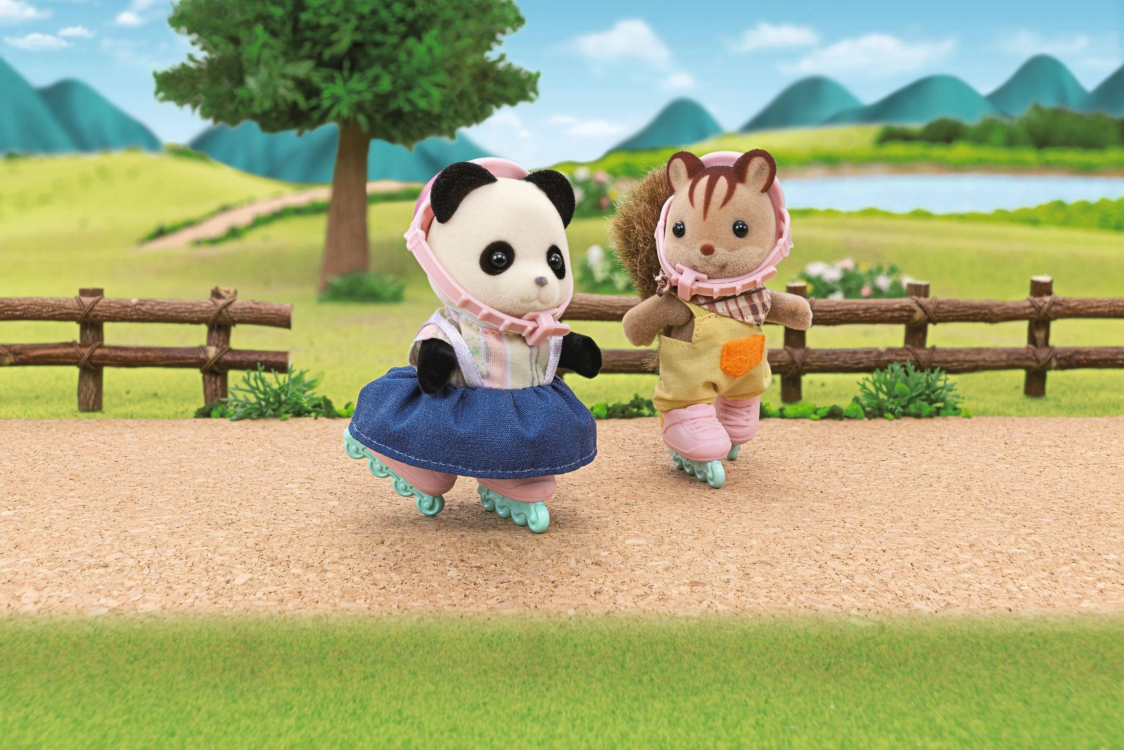 Sylvanian Families Rinkinys su mažąja panda