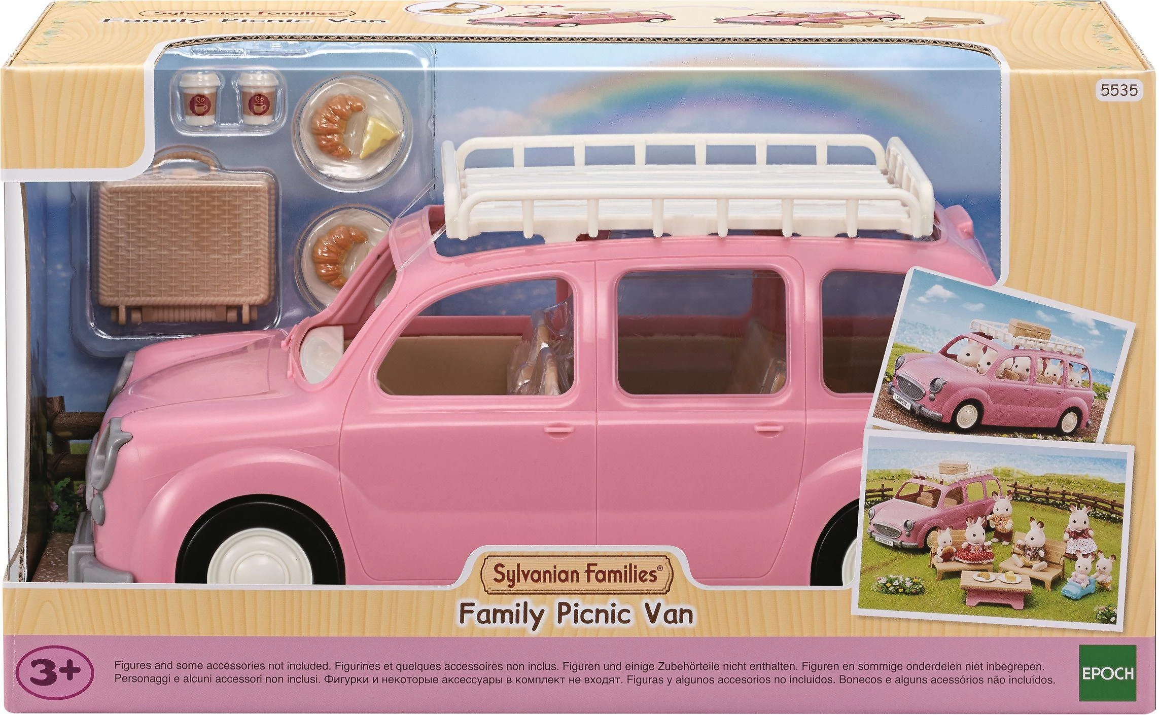 SYLVANIAN FAMILIES Šeimos iškylos automobilis