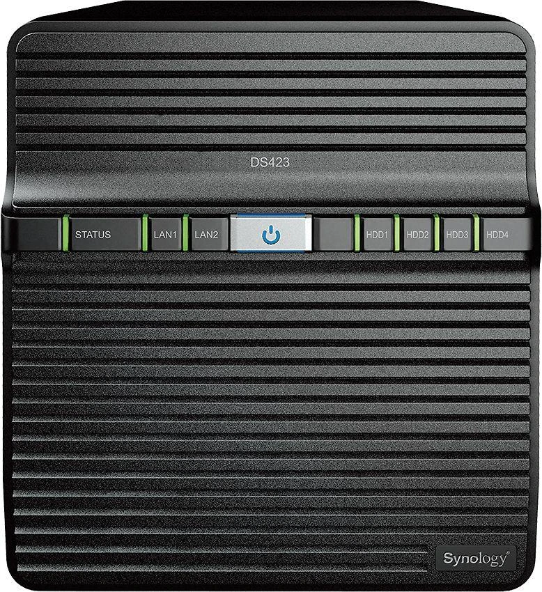 Serveris SYNOLOGY DS423 4 skyrių NAS Realtek RTD1619B 4 branduolių 1,7 GHz disko stotis