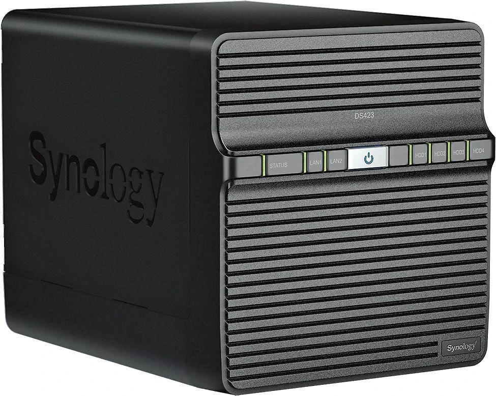 Serveris SYNOLOGY DS423 4 skyrių NAS Realtek RTD1619B 4 branduolių 1,7 GHz disko stotis