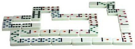 Tactic Stalo žaidimas „Domino Double 6"