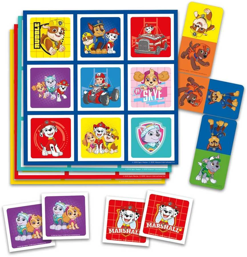 „Tactic PAW Patrol“ 3 viename: Memo, Lotto, Domino, 4 metai