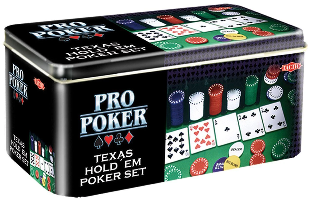 TACTIC Texas Hold´em Pokerio rinkinys