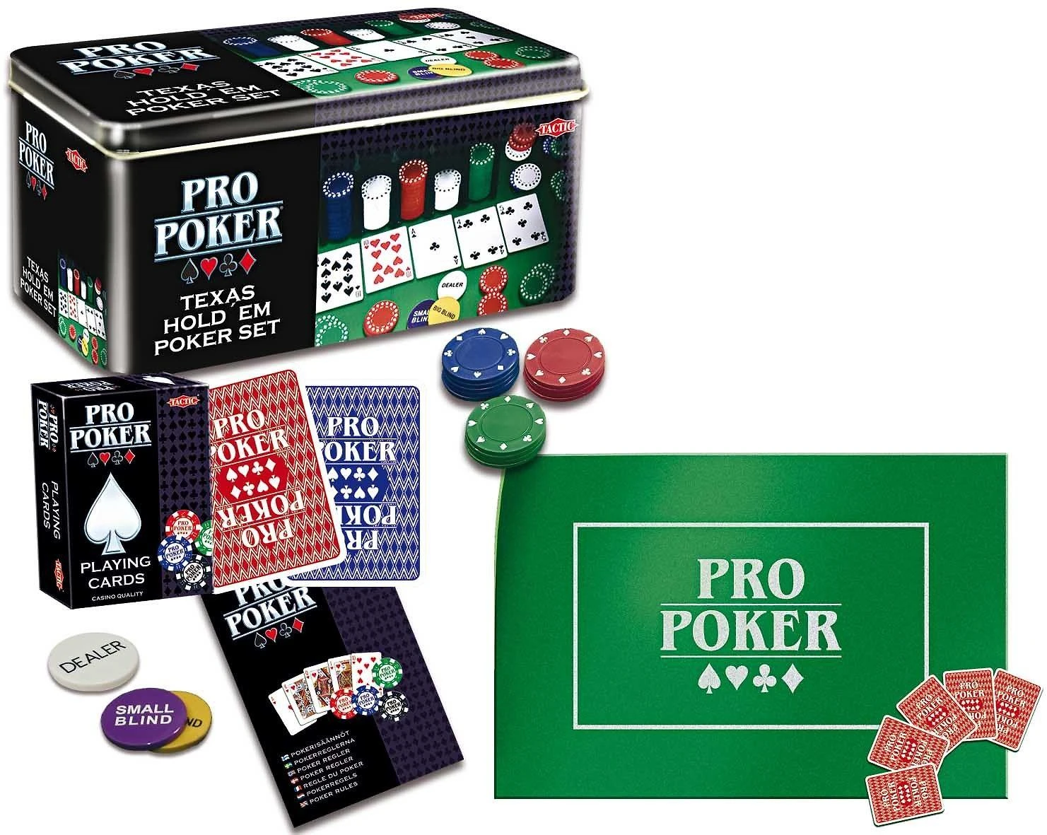 TACTIC Texas Hold´em Pokerio rinkinys