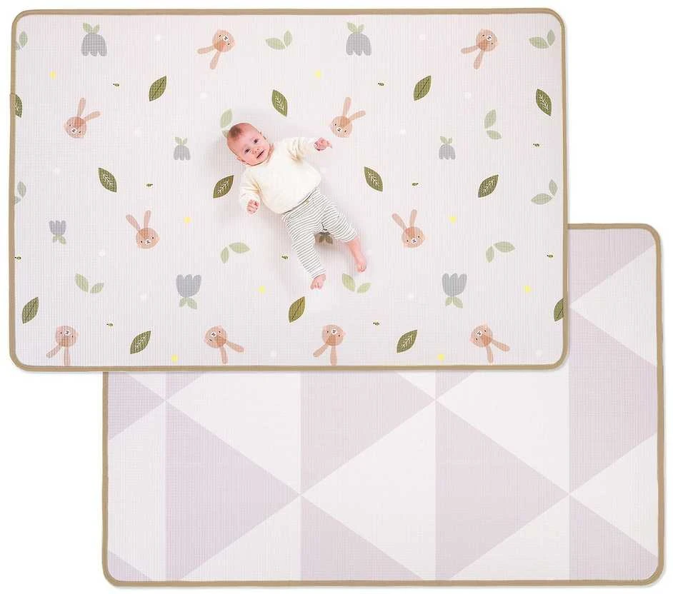 Taf Toys dvipusis vandeniui atsparus putų kilimėlis Roll & Play, 130×200