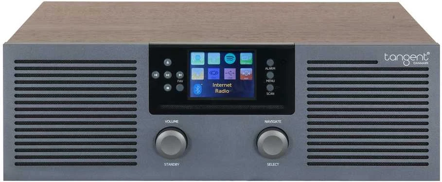 Tangent Audio Radio Fem Valnöt