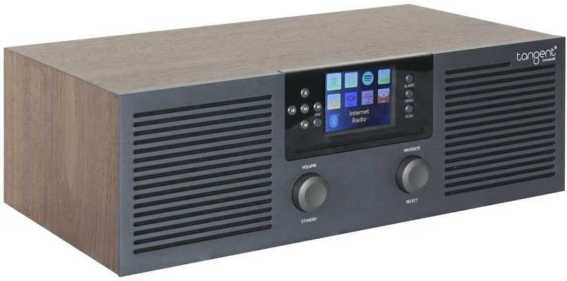 Tangent Audio Radio Fem Valnöt