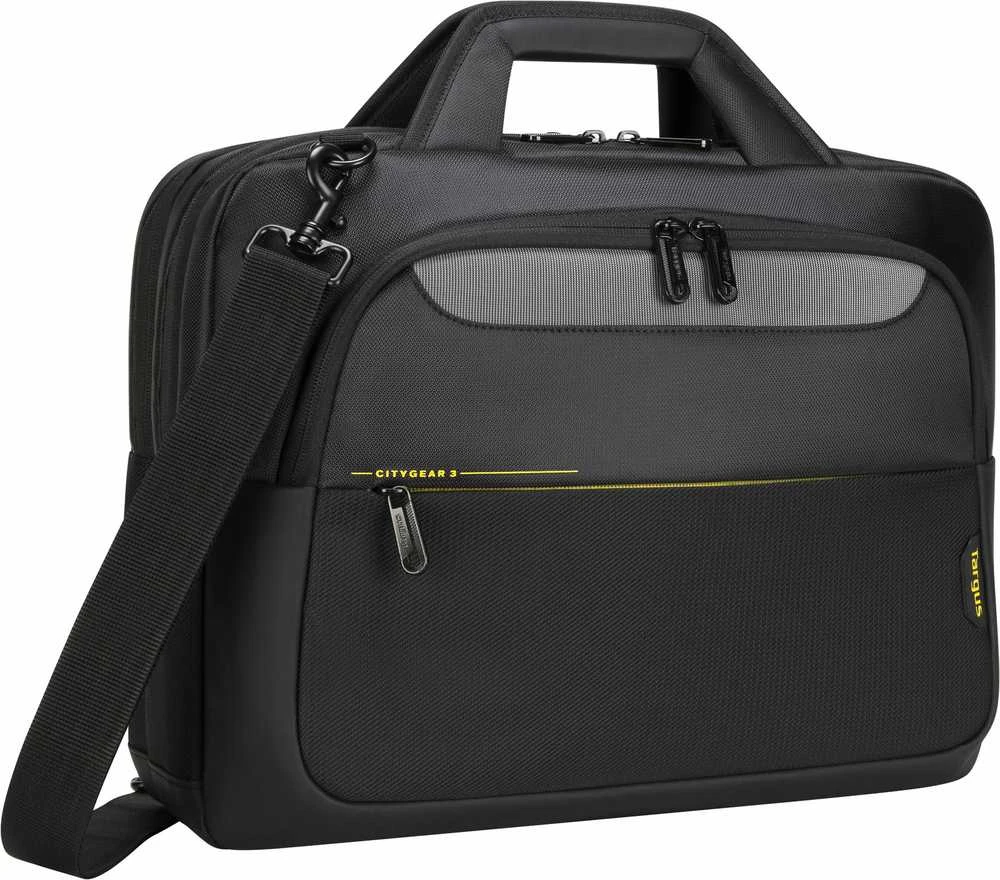 TARGUS CITYGEAR 15-17.3" TOPLOAD LAPTOP CASE Juodas