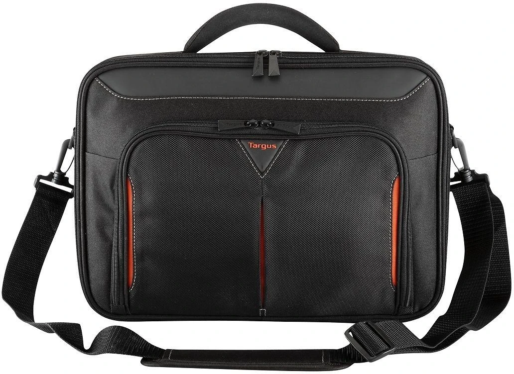 Targus | Classic+ | Tinka iki 15.6 " | Messenger - Briefcase | Shoulder strap | Juodas/Raudona