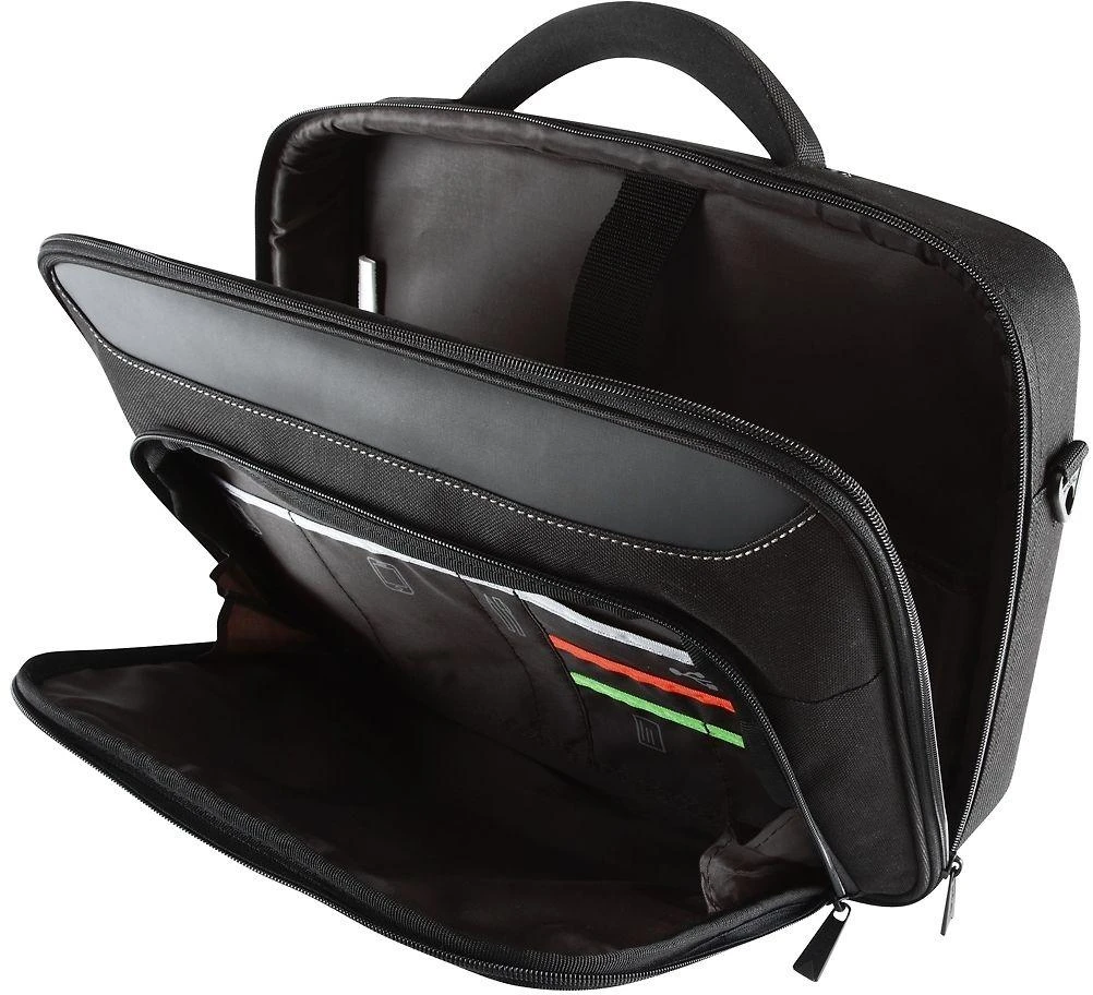 Targus | Classic+ | Tinka iki 15.6 " | Messenger - Briefcase | Shoulder strap | Juodas/Raudona