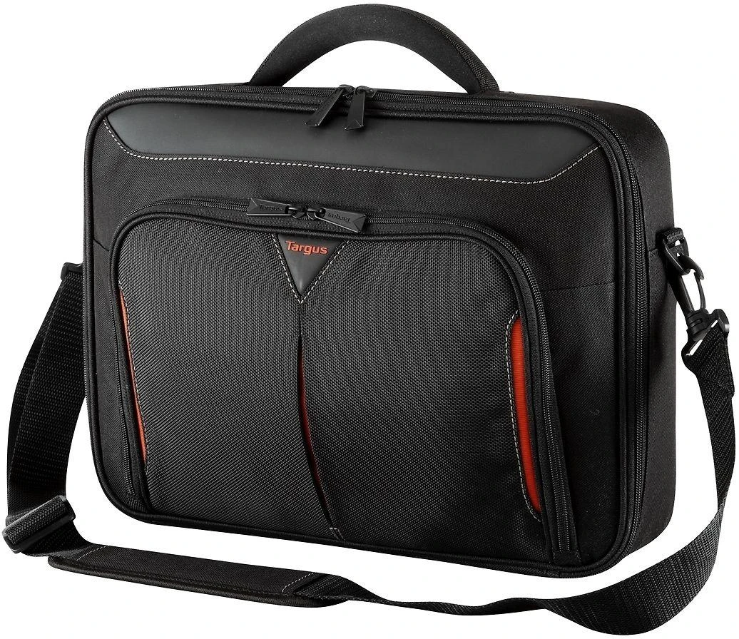 Targus | Classic+ | Tinka iki 15.6 " | Messenger - Briefcase | Shoulder strap | Juodas/Raudona