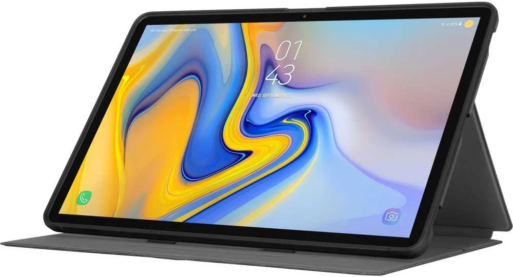 TARGUS CLICK-IN -SUOJAKOTELO SAMSUNG TAB S7+ & S7 FE 12.4", Juodas