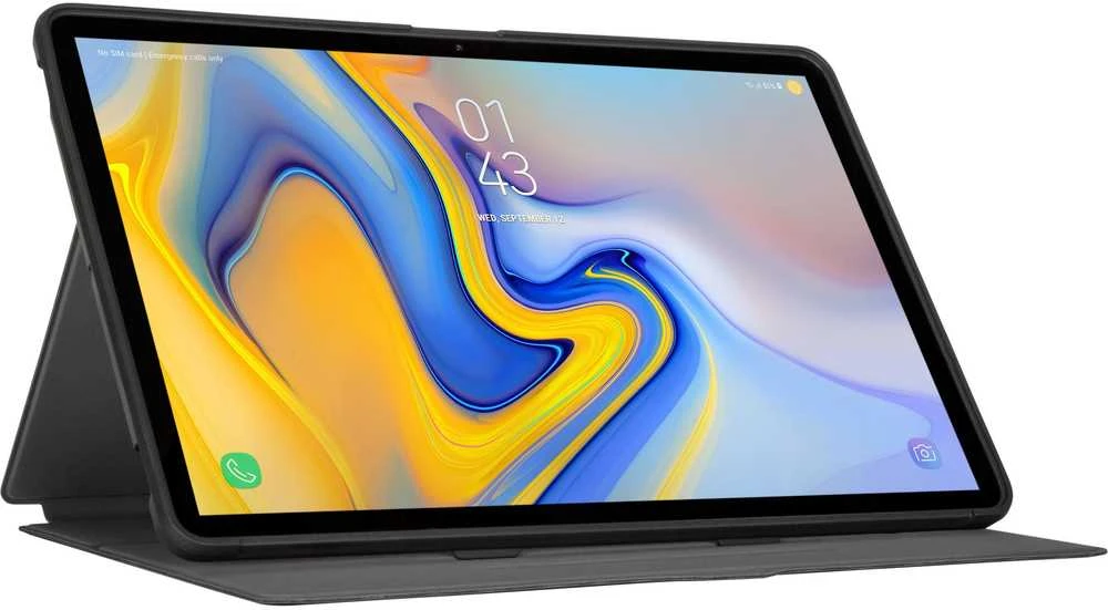 TARGUS CLICK-IN -SUOJAKOTELO SAMSUNG TAB S7+ & S7 FE 12.4", Juodas