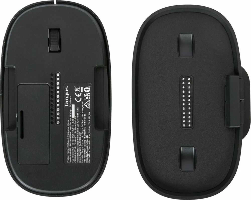 Targus | Pelė | ErgoFlip EcoSmart | Wireless | Bluetooth | Juodas