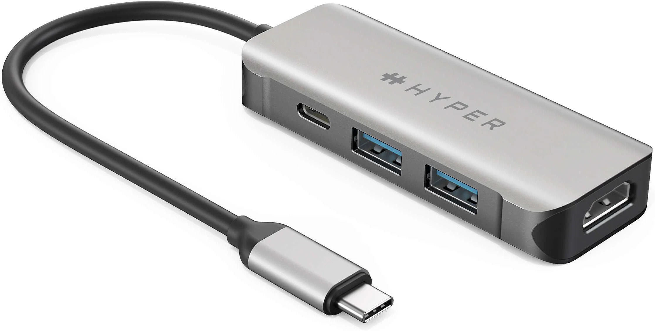 HyperDrive USB-C adapteris su įvairiomis jungtimis