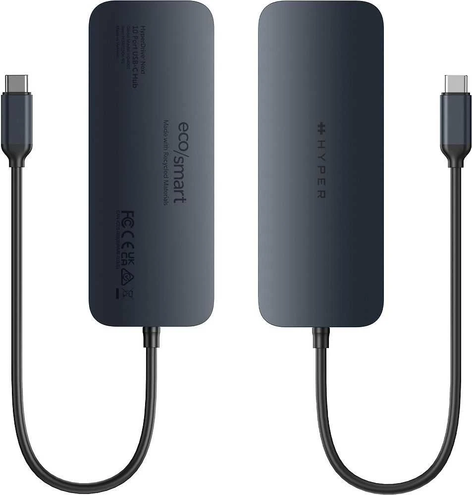 HyperDrive Next USB-C šakotuvas, dvipusis vaizdas
