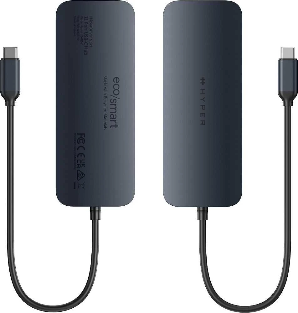 HyperDrive Next USB-C šakotuvas, ekologiškas tamsiai mėlynas modelis