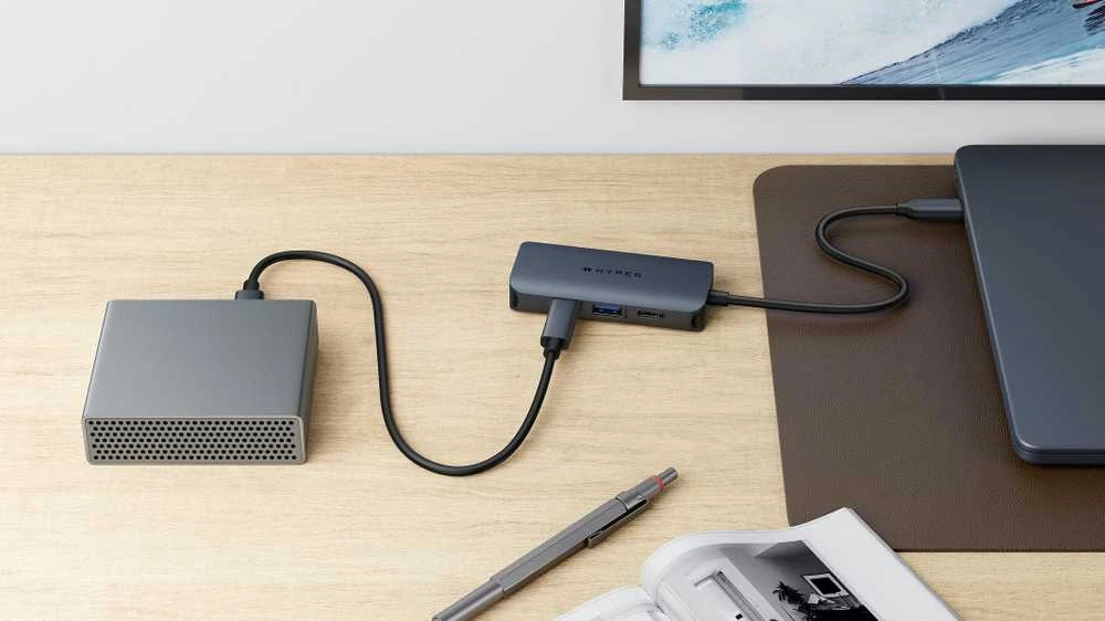 Hiper | HyperDrive Next 4 prievadų USB-C šakotuvas | HD4001GL | HDMI jungtys kiekis 1