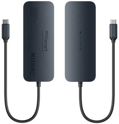 HyperDrive Next USB-C-Hubi, 11 porttia, muistikortinlukijat, keskiyön sininen